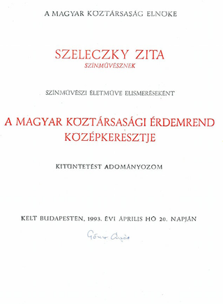 Illustration for article titled Halálos tavasz '45 – Szeleczky Zita története